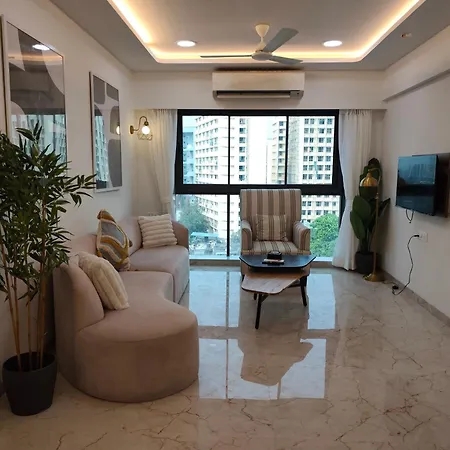 Delphi 2bhk - Calm Comfort Minutes From Bkc Apartment *