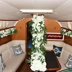 Sailing On Luxury Yacht