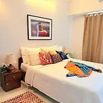 Apartment 5 Star Luxury Pool, Gym Near Airport Bkc Mumbai
