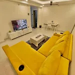 Chic 2 Bhk With Balcony & Bold Yellow Lounge Powai