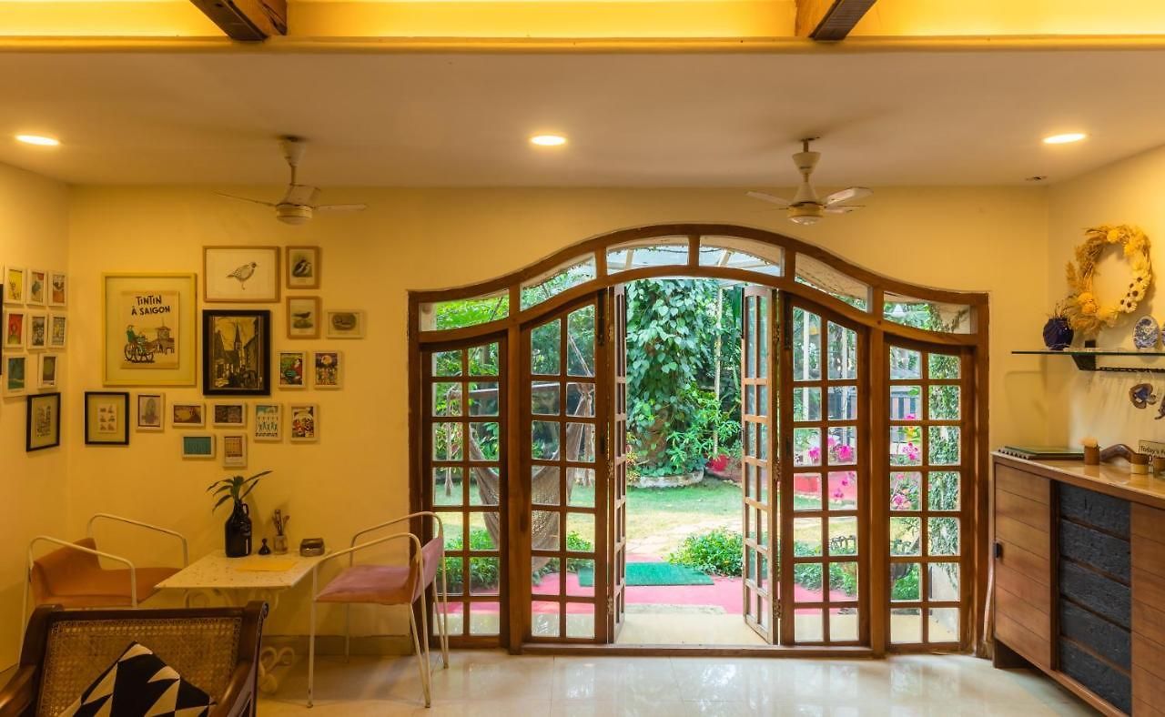 Saffronstays Birdsong - 3br Pet-friendly With Lawns, Treetop Terraces, Gazebo Dining & Tennis Court *