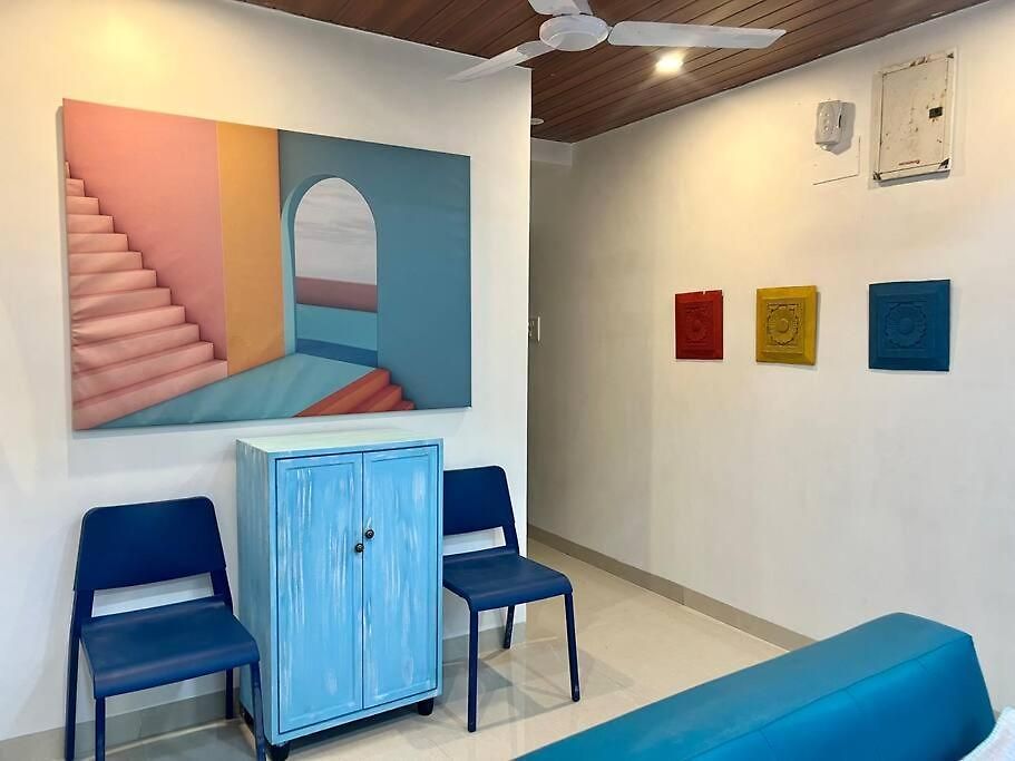 Apartment Mediterranean 2Bed Balcony Bandra Boojee Cafe By Connekthomes