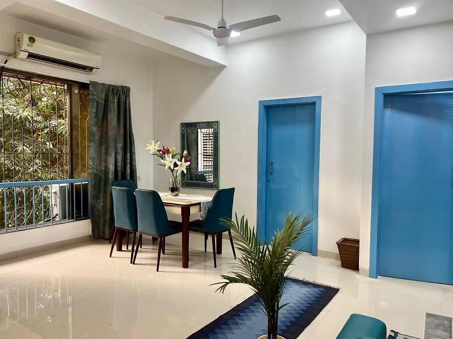 Apartment Mediterranean 2Bed Balcony Bandra Boojee Cafe By Connekthomes