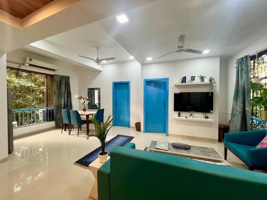 Mediterranean 2Bed Balcony Bandra Boojee Cafe By Connekthomes Apartment Mumbai