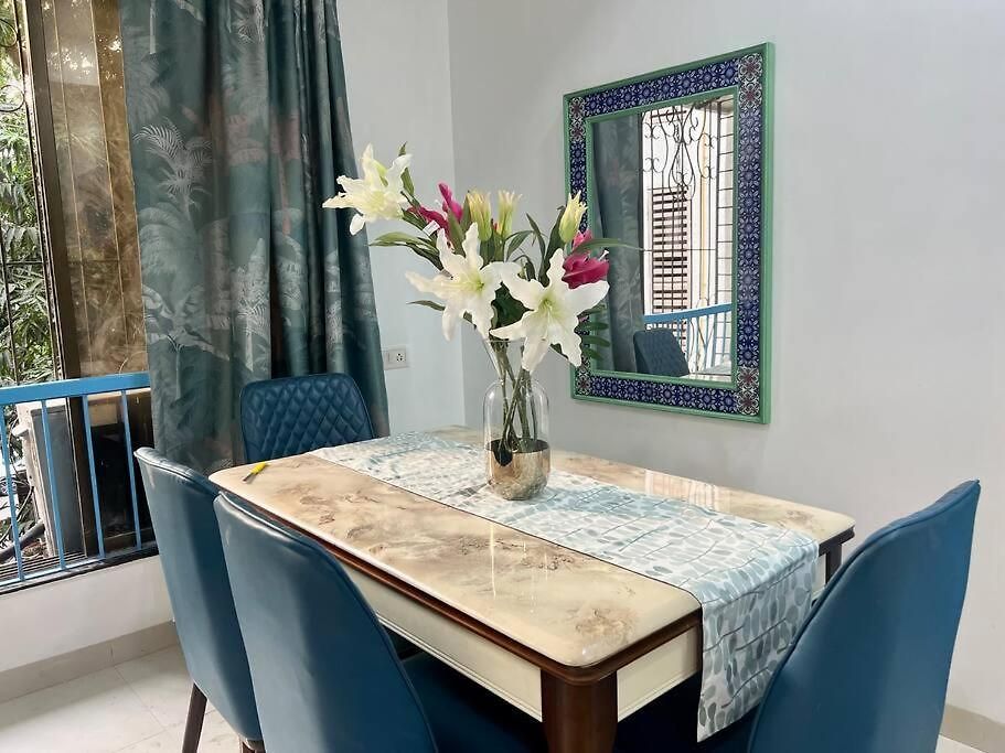 Mediterranean 2Bed Balcony Bandra Boojee Cafe By Connekthomes *