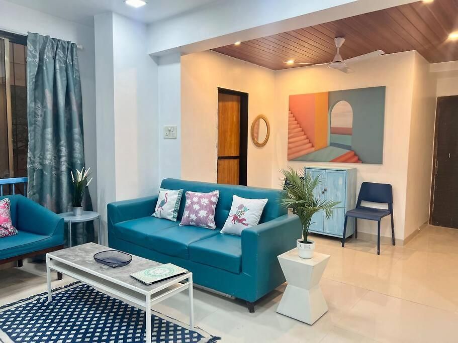 Mediterranean 2Bed Balcony Bandra Boojee Cafe By Connekthomes Mumbai