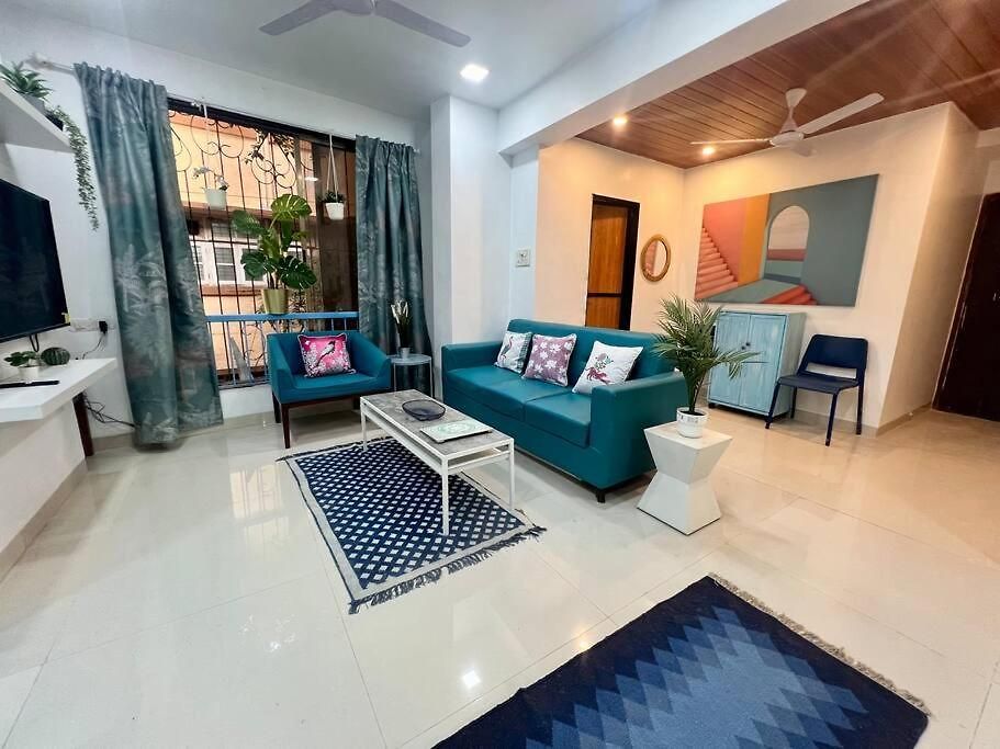 Mediterranean 2Bed Balcony Bandra Boojee Cafe By Connekthomes