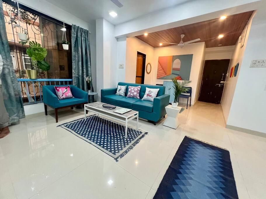 Mediterranean 2Bed Balcony Bandra Boojee Cafe By Connekthomes * Mumbai
