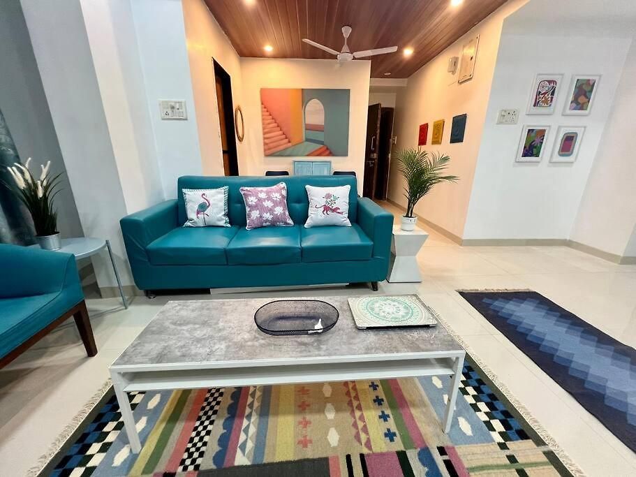 Mediterranean 2Bed Balcony Bandra Boojee Cafe By Connekthomes Apartment