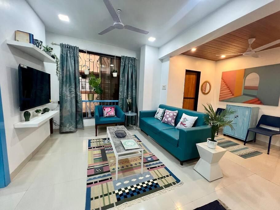 Mediterranean 2Bed Balcony Bandra Boojee Cafe By Connekthomes