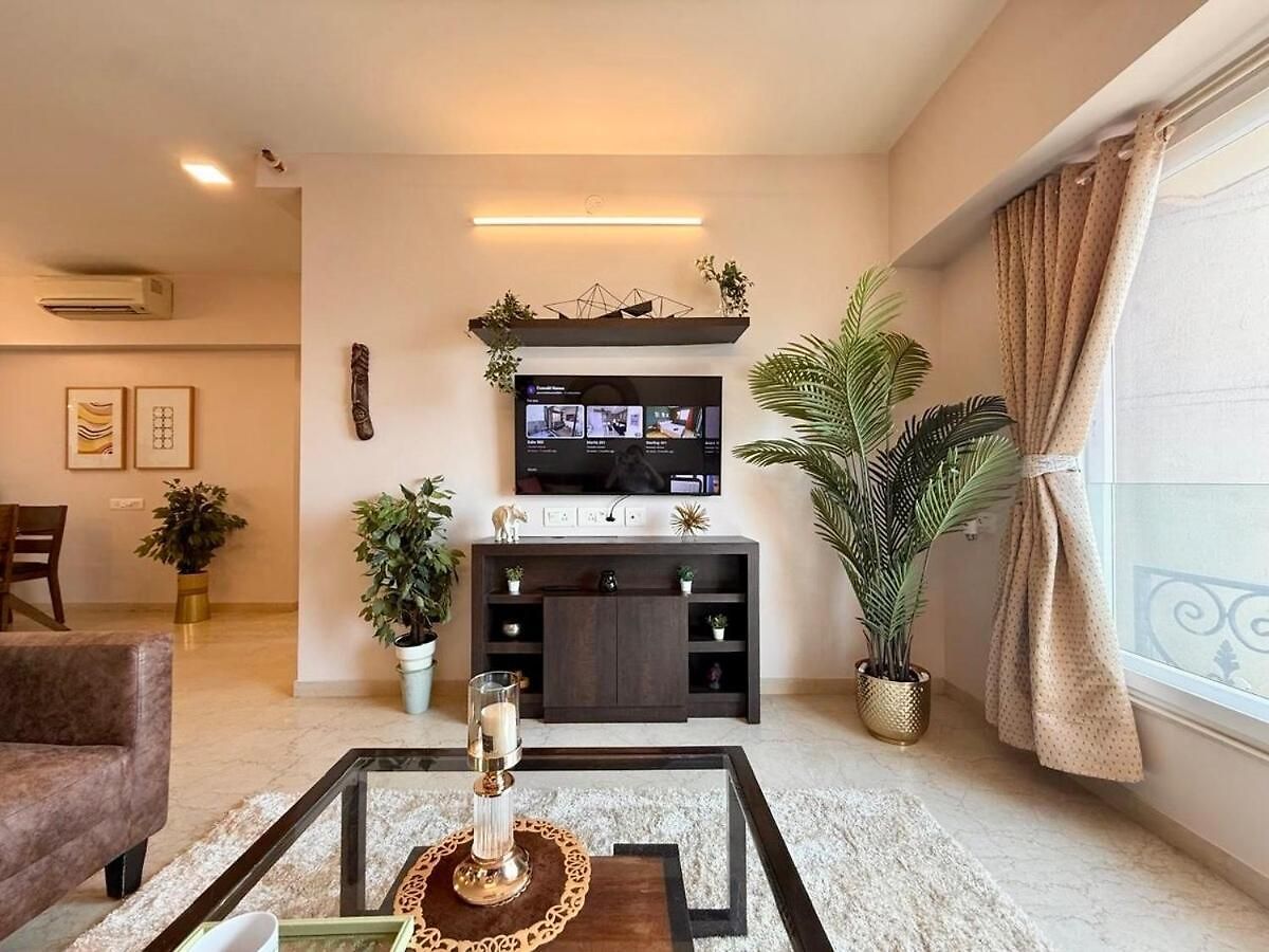 Connekthomes - 5 Star 3bed3bath Luxury Pool, Gym Near Airport Bkc * Mumbai