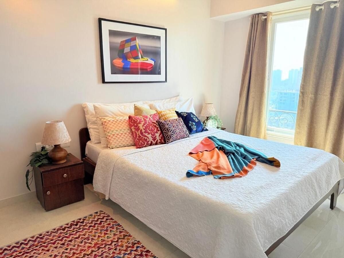Connekthomes - 5 Star 3bed3bath Luxury Pool, Gym Near Airport Bkc Apartment Mumbai