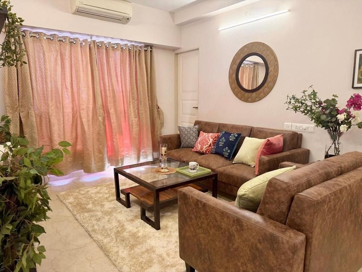 Connekthomes - 5 Star 3bed3bath Luxury Pool, Gym Near Airport Bkc * Mumbai