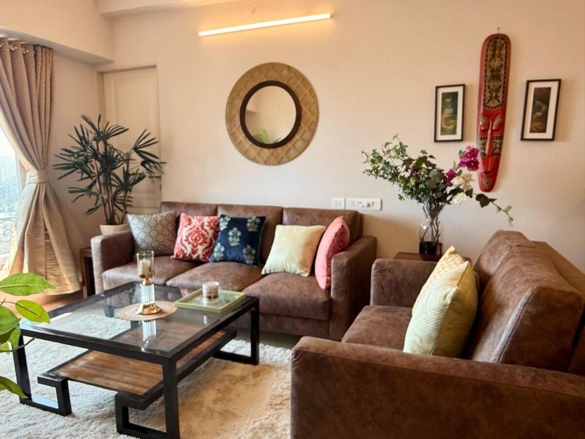 Connekthomes - 5 Star 3bed3bath Luxury Pool, Gym Near Airport Bkc Mumbai