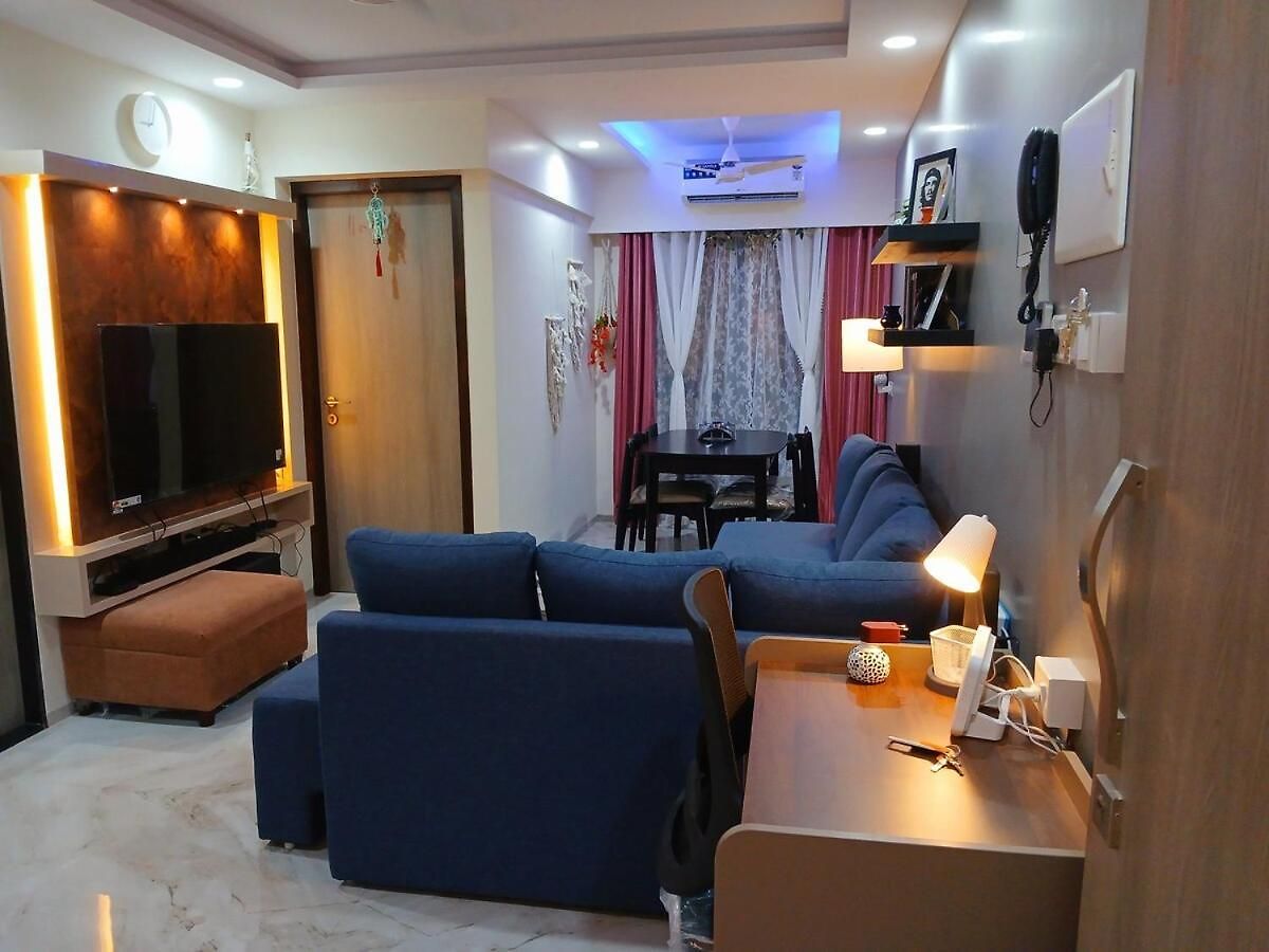 Lakefront Lounge-luxe 1bhk With 2queen Beds-2baths Apartment *