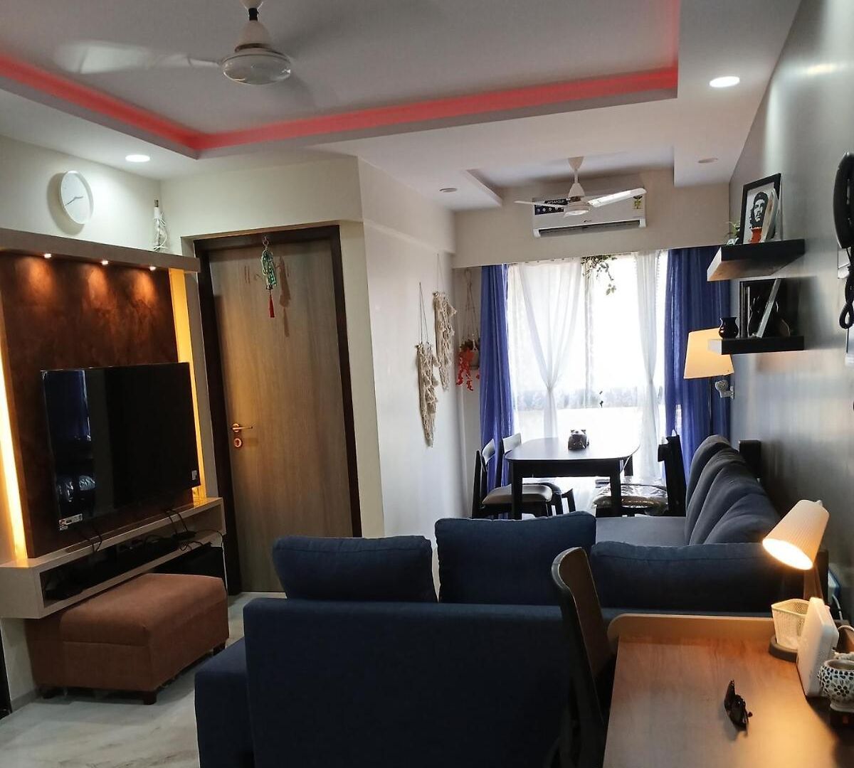 Apartment Lakefront Lounge-luxe 1bhk With 2queen Beds-2baths