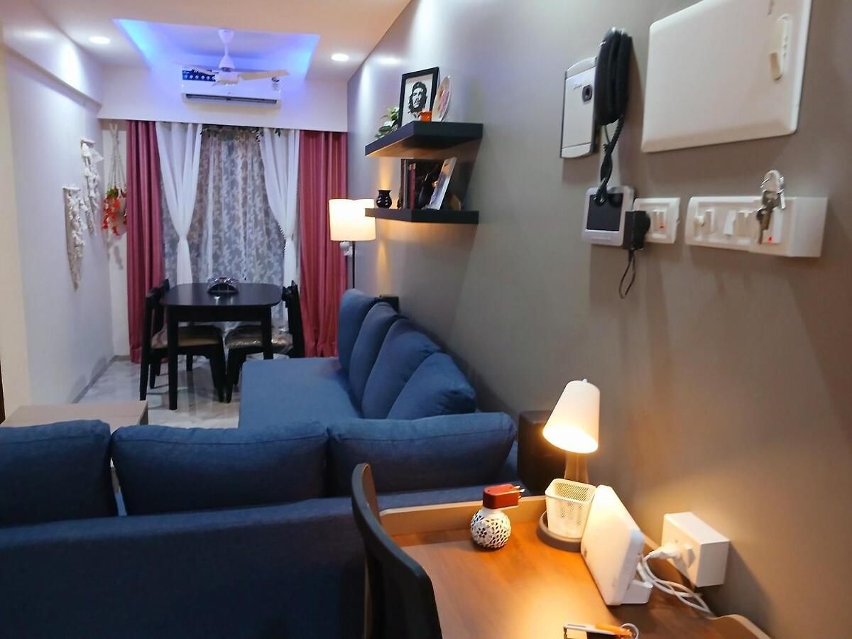 Lakefront Lounge-luxe 1bhk With 2queen Beds-2baths Apartment