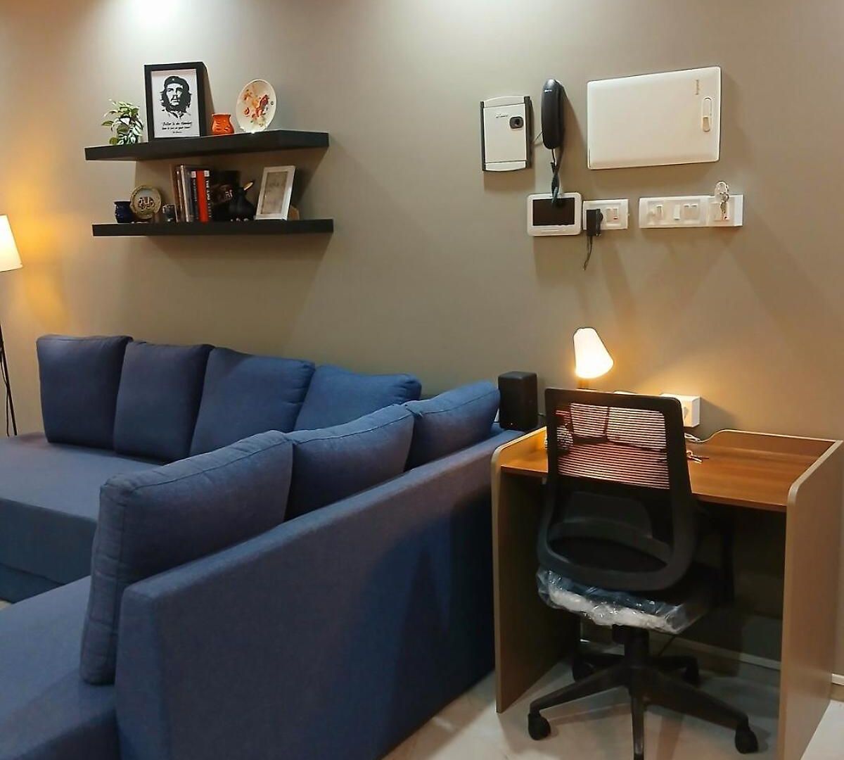 Lakefront Lounge-luxe 1bhk With 2queen Beds-2baths Apartment *