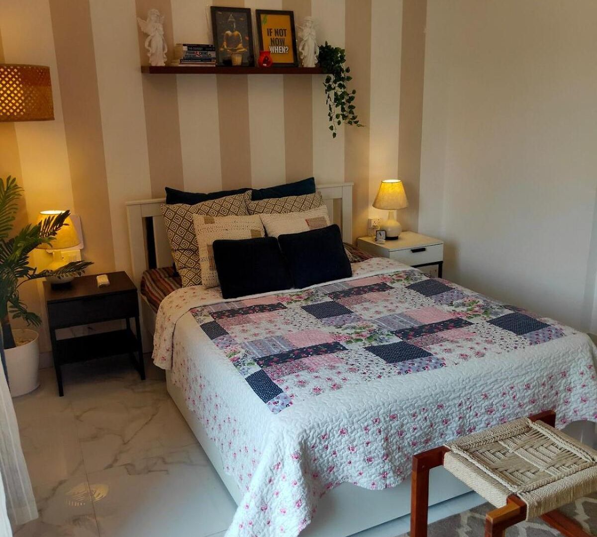 Stay-by-the-bay, 2bed Garden With Lounge Bdrm Apartment *