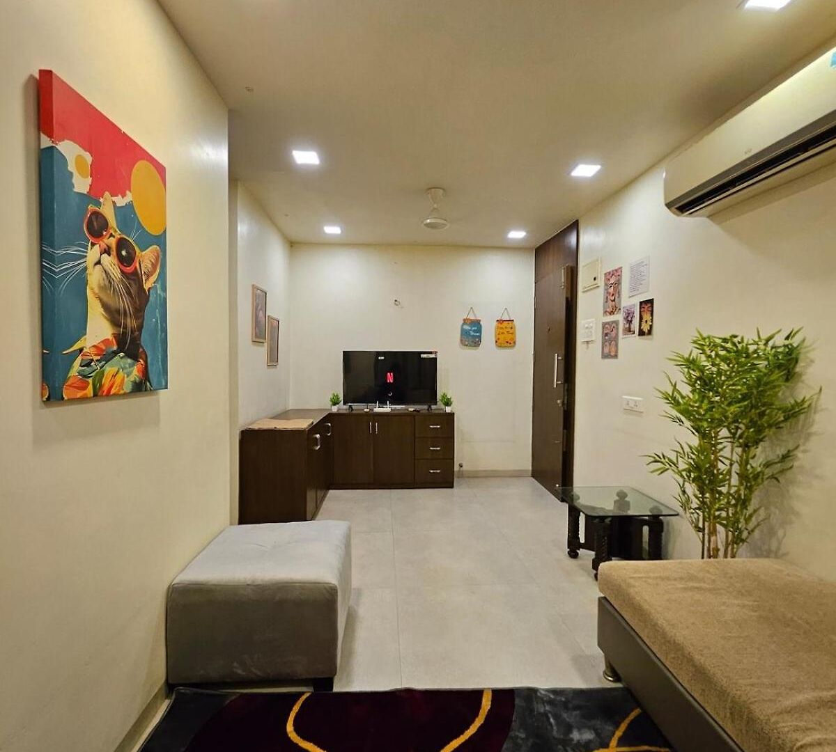 Apartment Pali Perch 1bhk With Peace, Charm And Bandra Vibes *