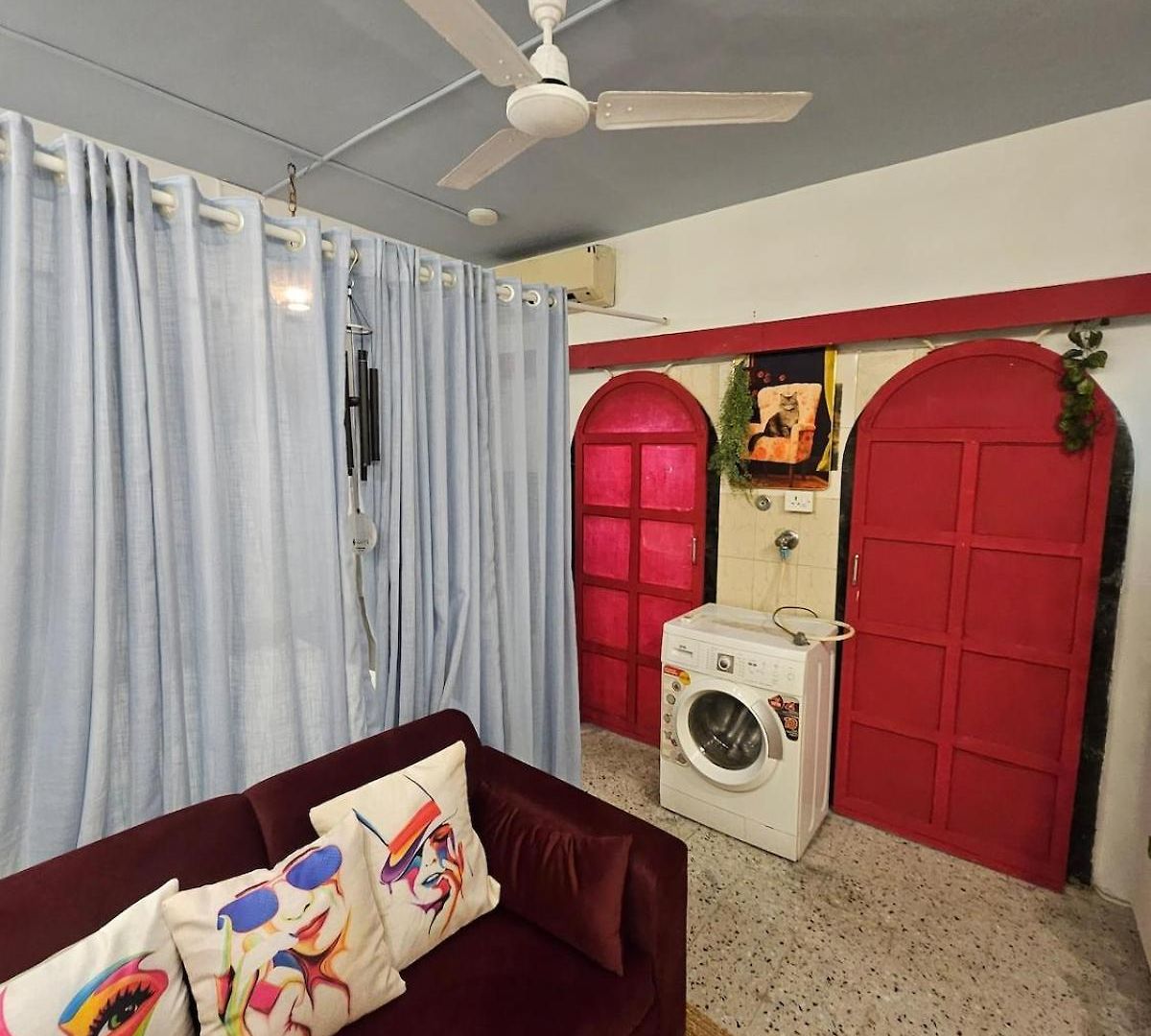 Apartment Retro Bandra - Cozy Comfort In A Heritage Village