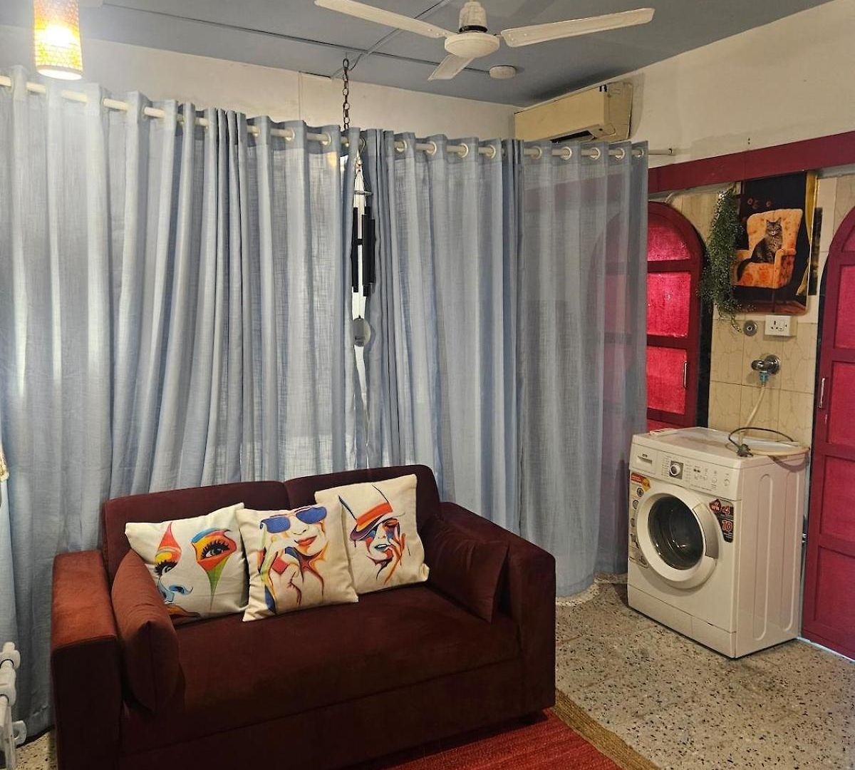 Apartment Retro Bandra - Cozy Comfort In A Heritage Village *