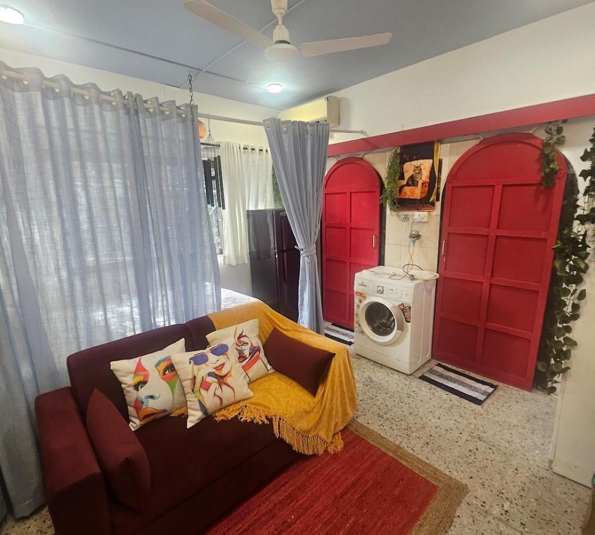 Apartment Retro Bandra - Cozy Comfort In A Heritage Village