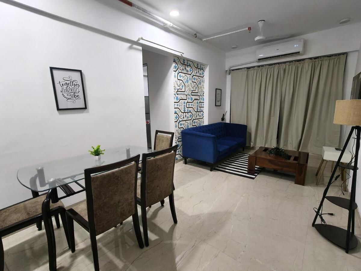 Ivy Urban Cozy 201 Private 1bhk 3 Min Nesco Apartment Mumbai