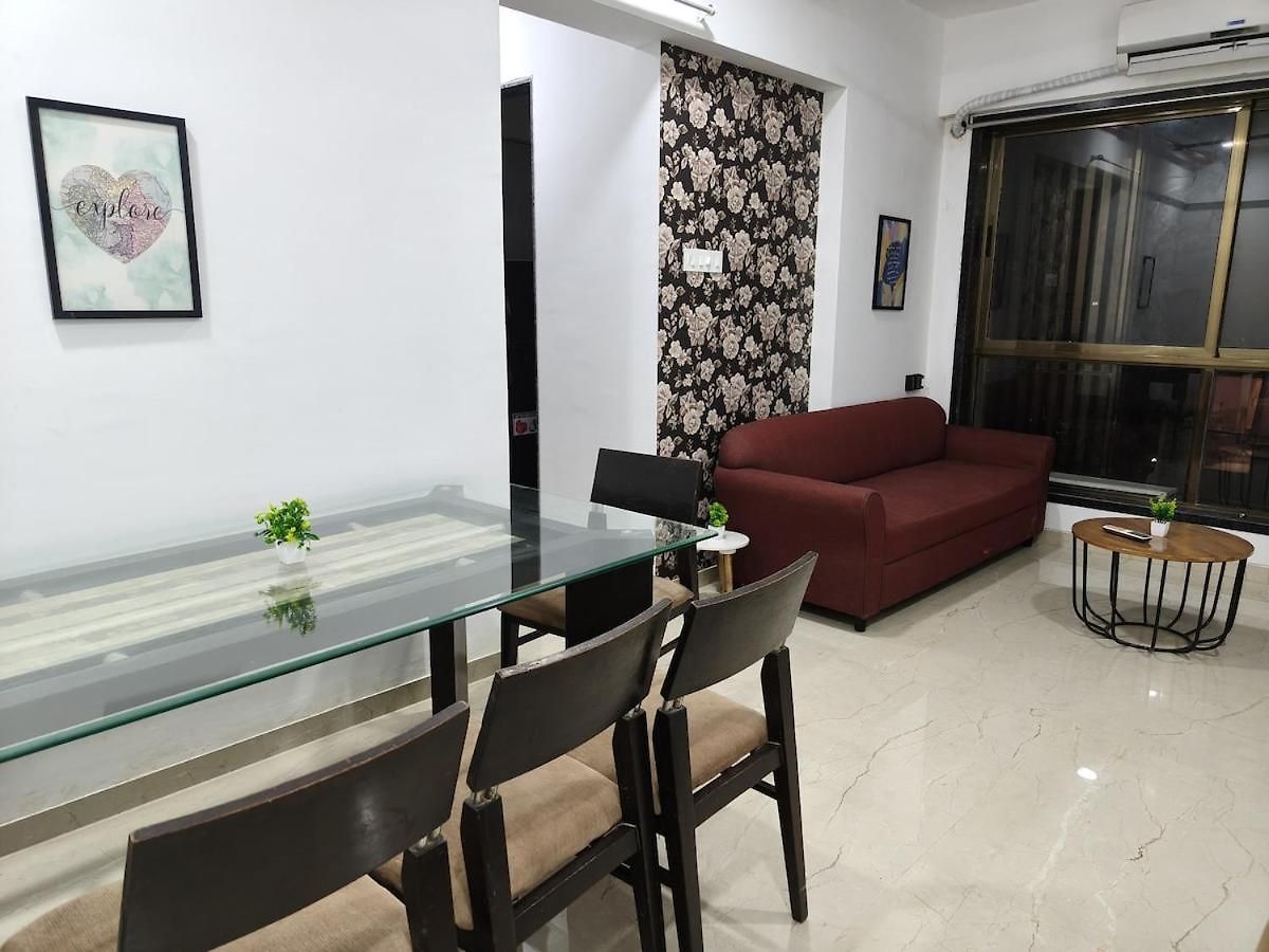 Apartment Iuc 301 Private 1bhk 3 Min Nesco Nirlon *