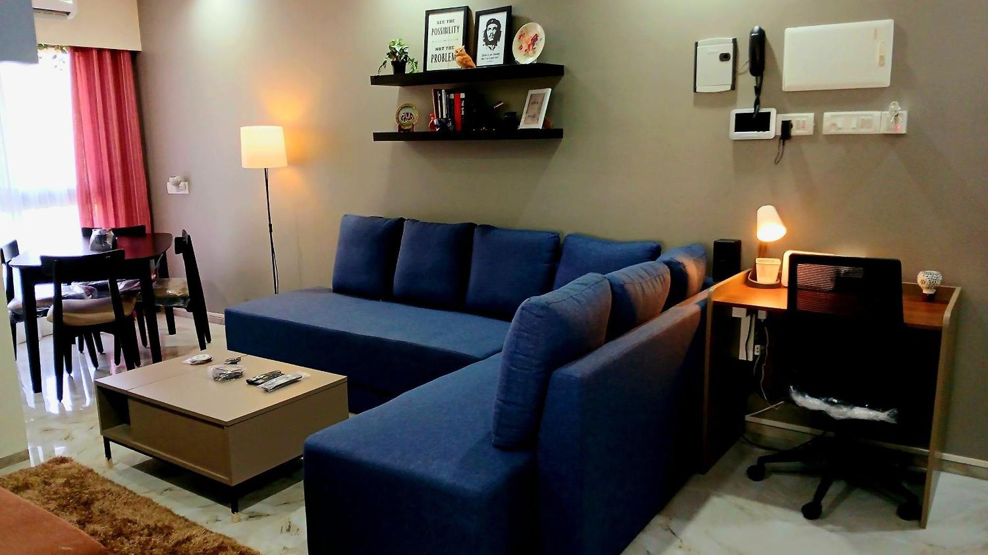 Lakefront Lounge-luxe 1bhk With 2queen Beds-2baths Mumbai