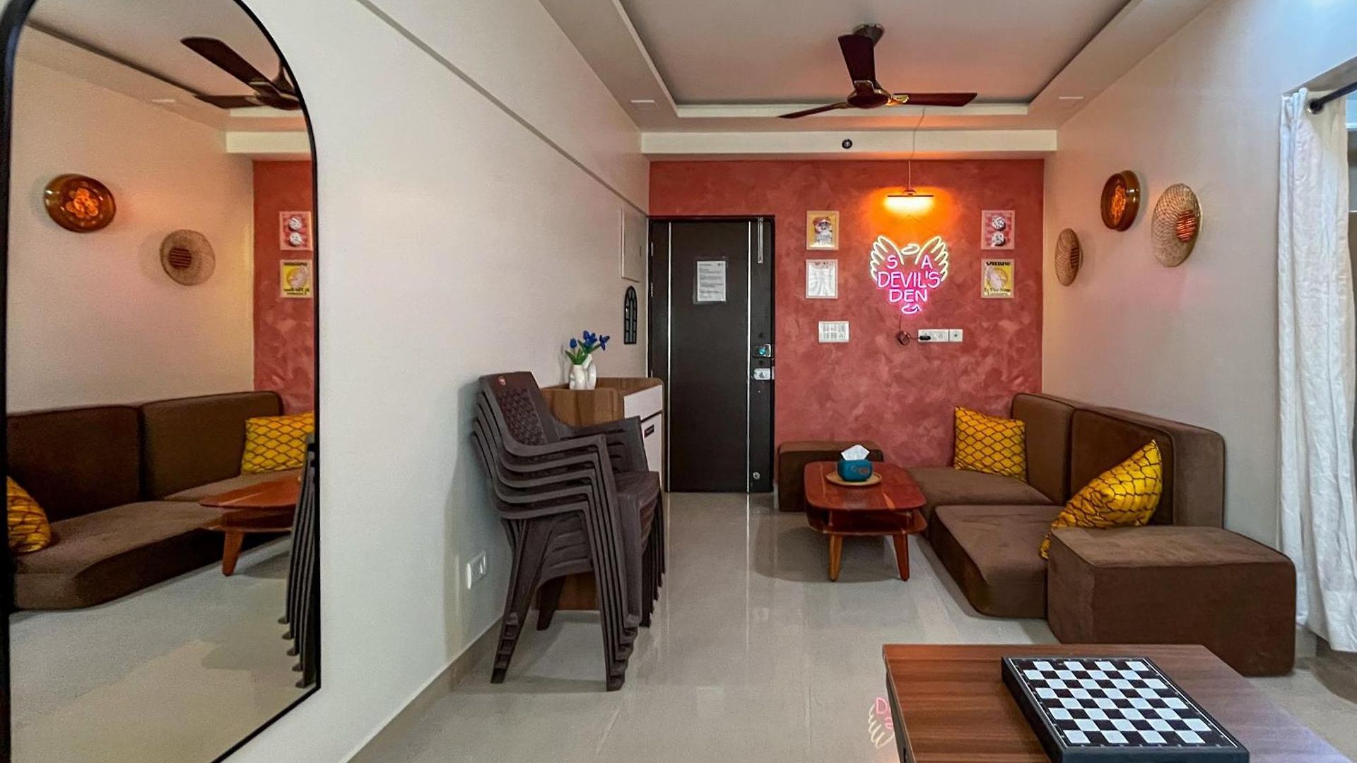 Arth House! Theatre & Board-game 2bhk In The Sky! Apartment *