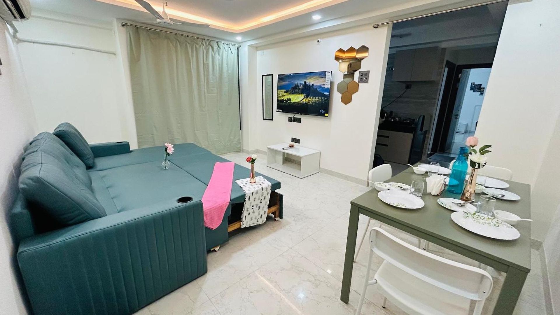 Apartment 2 Bhk & Hiranandani View H Floor