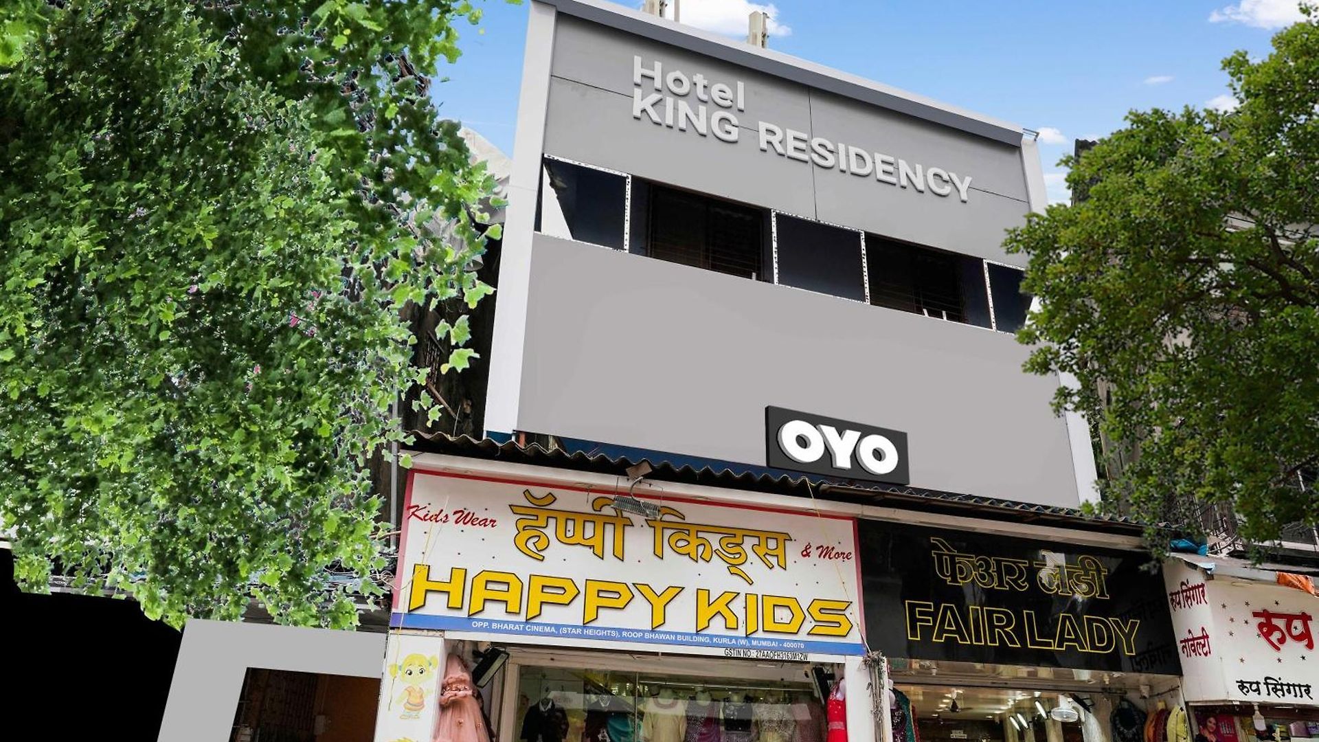 Hotel O King Residency Near Bharat Talkies
