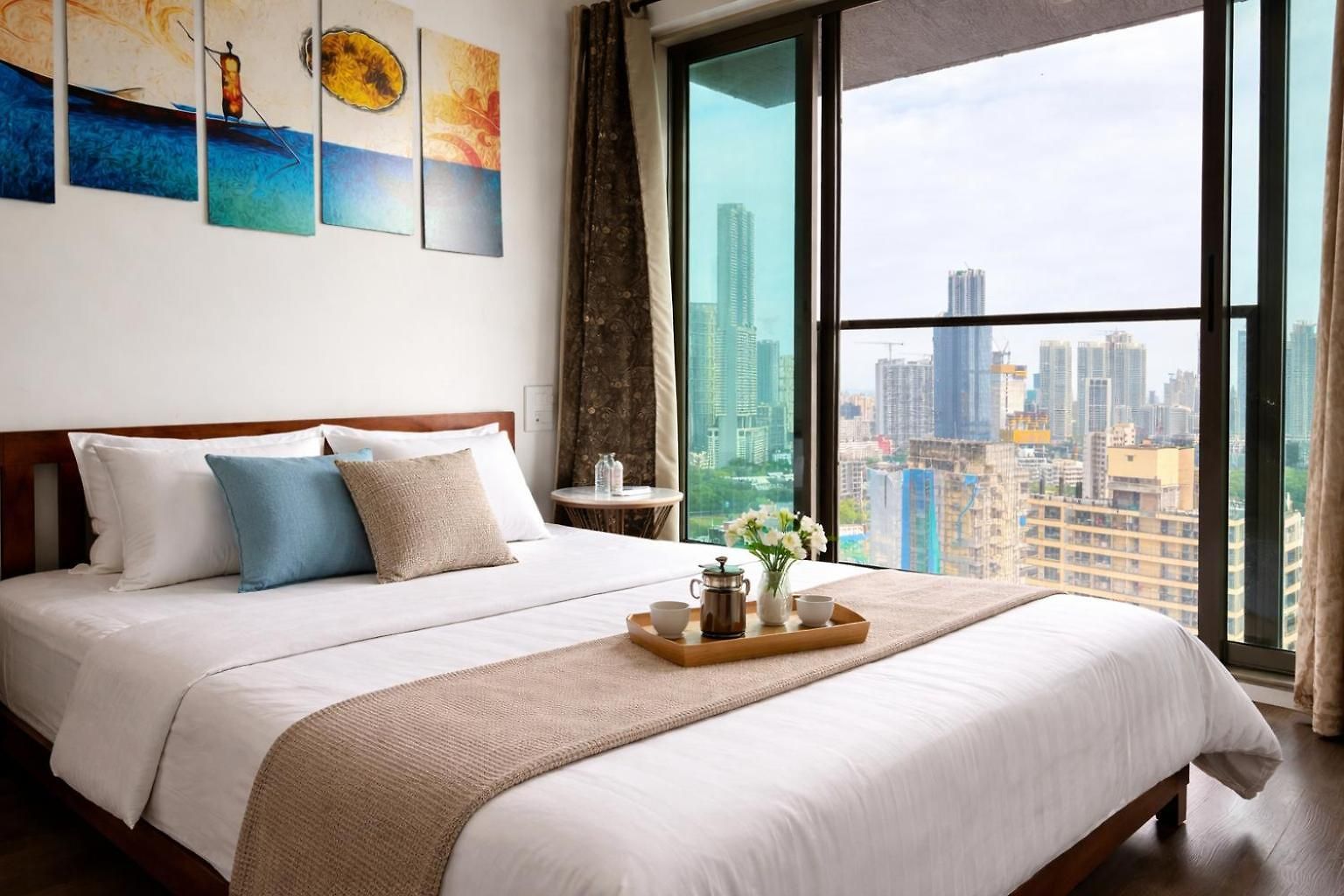 Apartment Luxury 2bhk Worli 5 Mins From Metro, Behind Palladium Mall Mumbai
