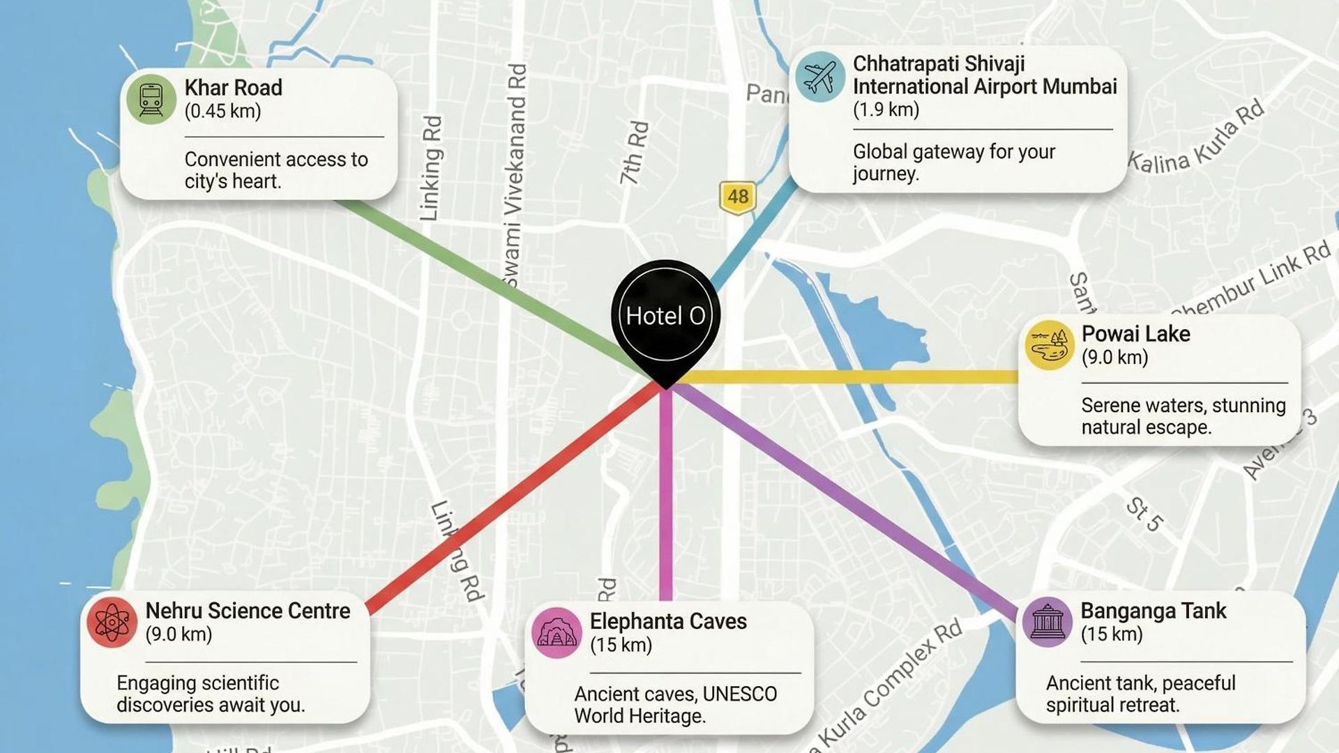 O Khar East Near Railway Station 3* Mumbai