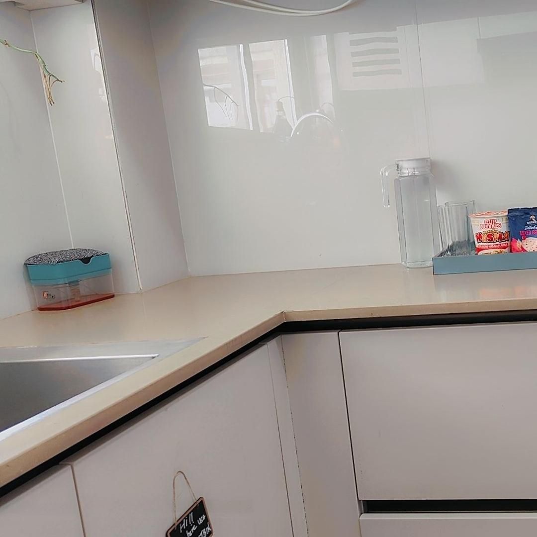 Trendy1br+smart Kitchen +living Room+1.5 Toilets Apartment *