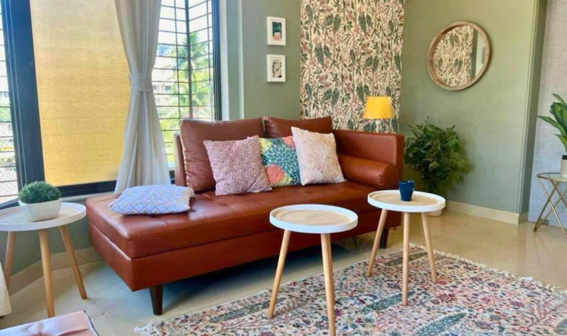 Apartment Connekthomes - Simon Lydia A Sunlit Charm In Bandra, Pali Village