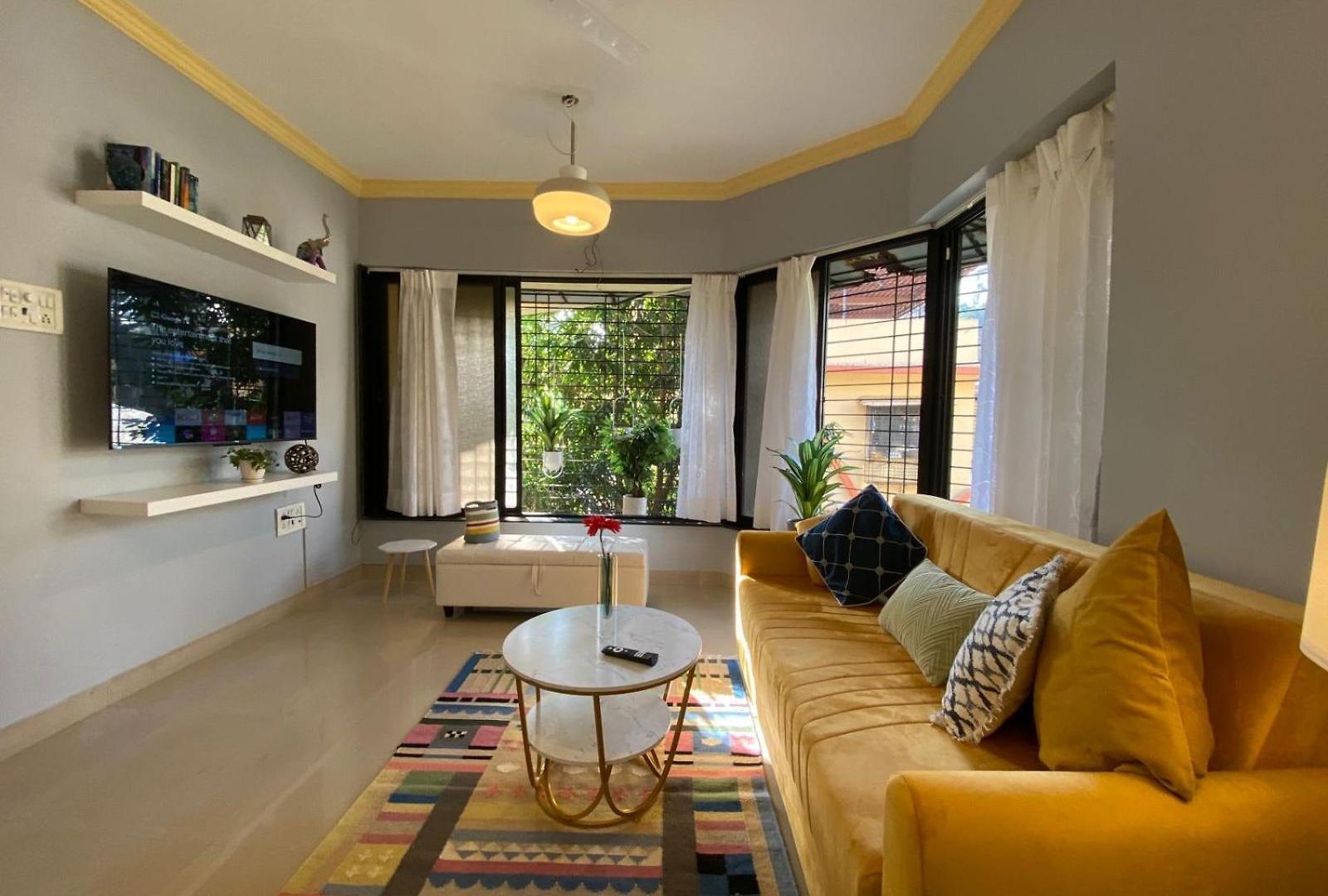 Connekthomes - Simon Lydia A Sunlit Charm In Bandra, Pali Village