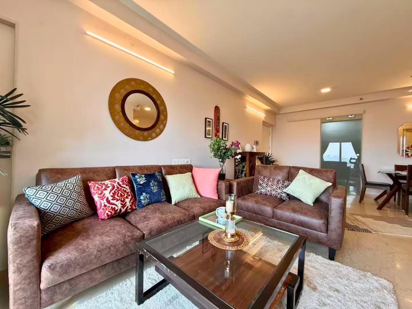Connekthomes - 5 Star 3bed3bath Luxury Pool, Gym Near Airport Bkc Mumbai