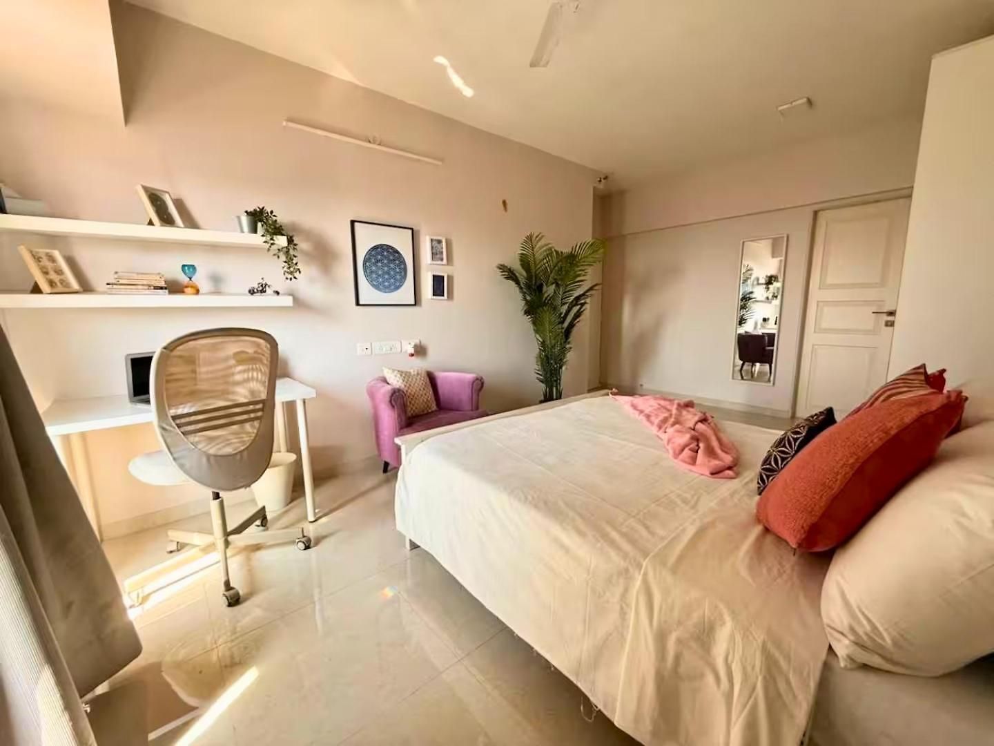Connekthomes - 5 Star 3bed3bath Luxury Pool, Gym Near Airport Bkc Apartment