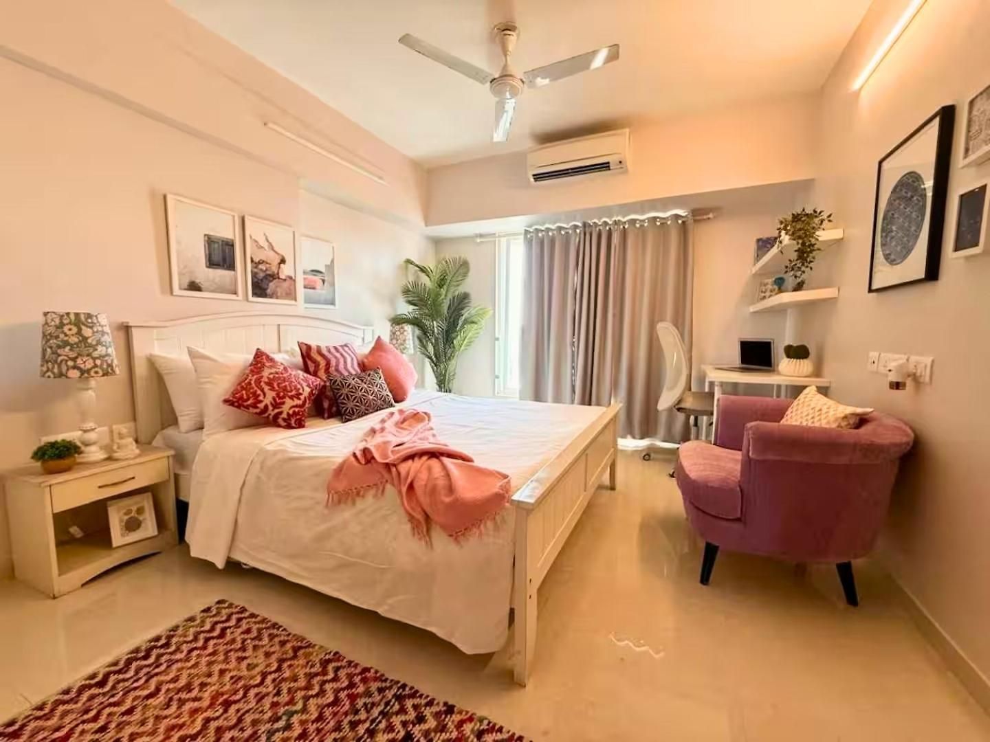 Apartment Connekthomes - 5 Star 3bed3bath Luxury Pool, Gym Near Airport Bkc *