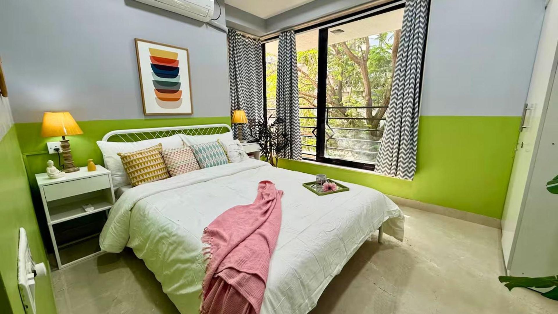 Modern 2 Bedroom Bandra Trendy Location Apartment