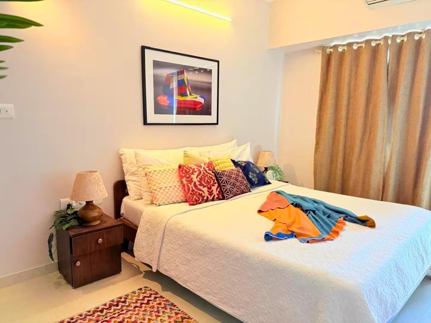 Apartment Connekthomes - 5 Star 3bed3bath Luxury Pool, Gym Near Airport Bkc *