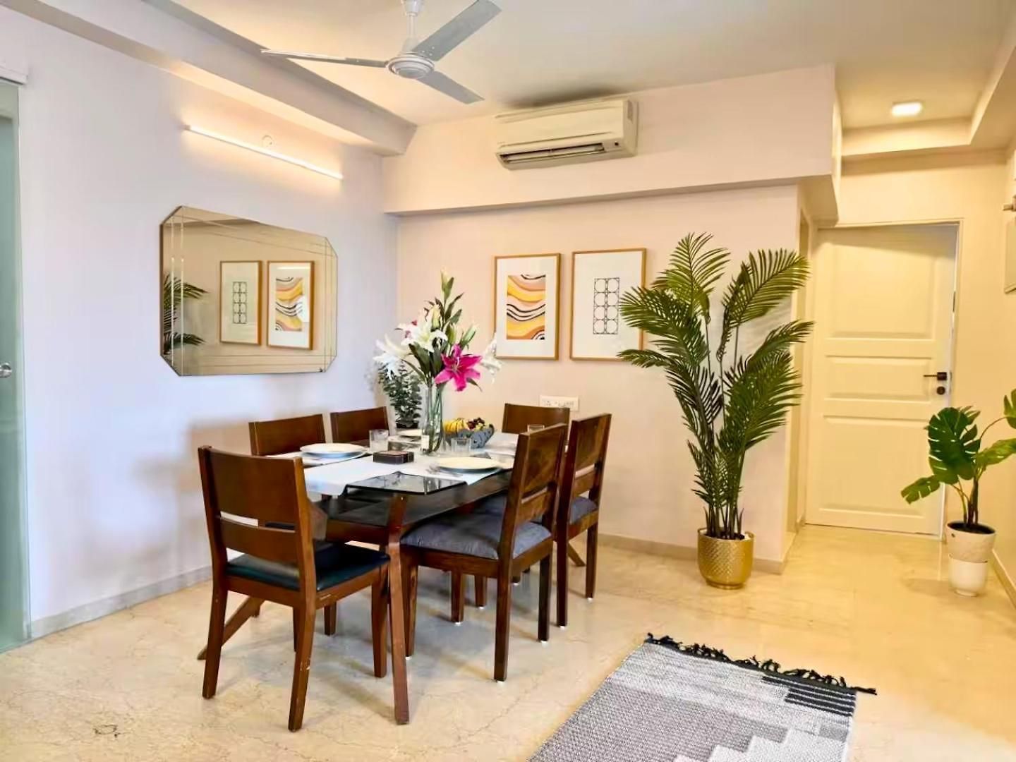 Apartment Connekthomes - 5 Star 3bed3bath Luxury Pool, Gym Near Airport Bkc Mumbai