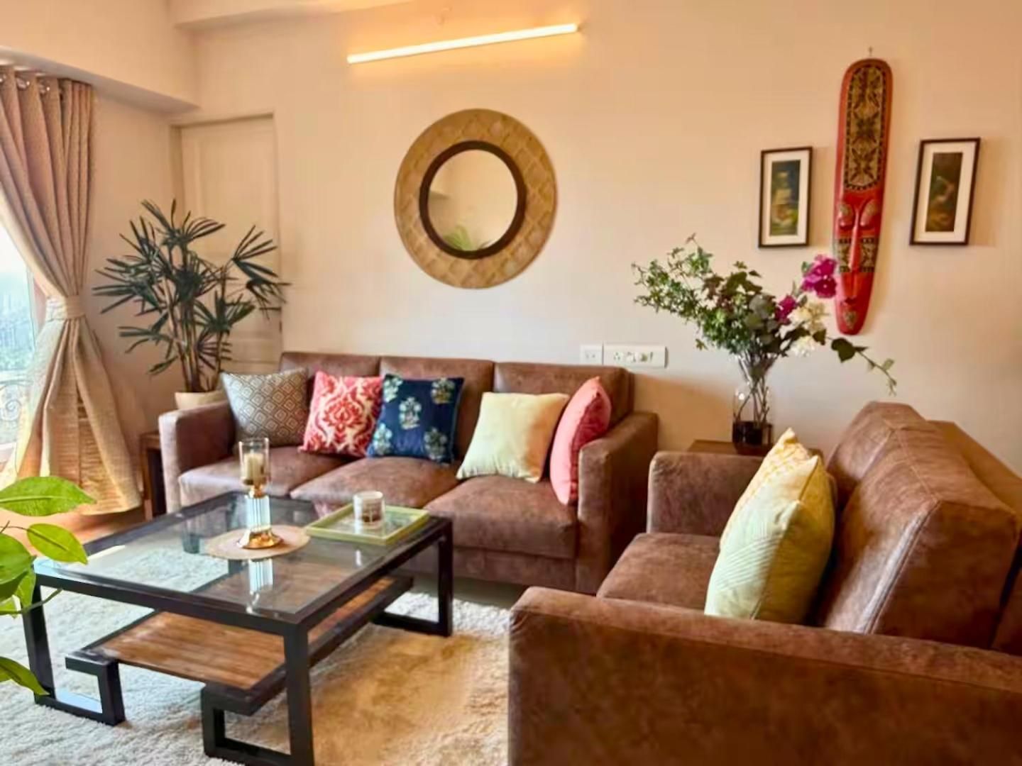Apartment Connekthomes - 5 Star 3bed3bath Luxury Pool, Gym Near Airport Bkc Mumbai
