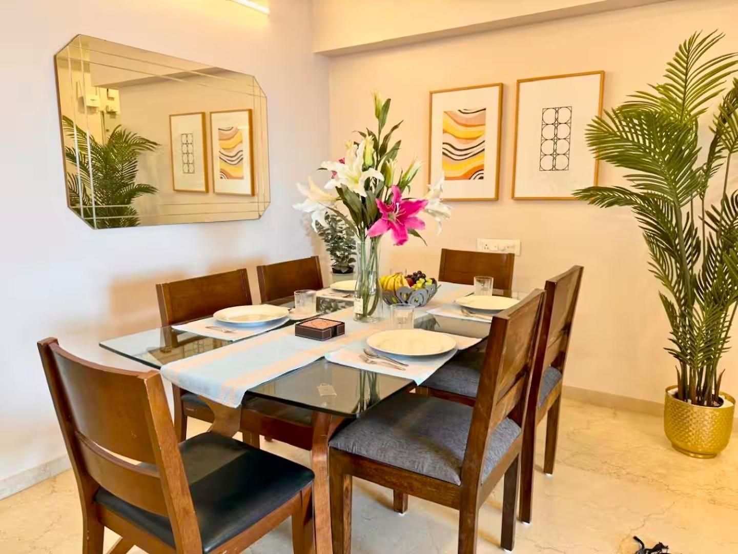 Connekthomes - 5 Star 3bed3bath Luxury Pool, Gym Near Airport Bkc Apartment