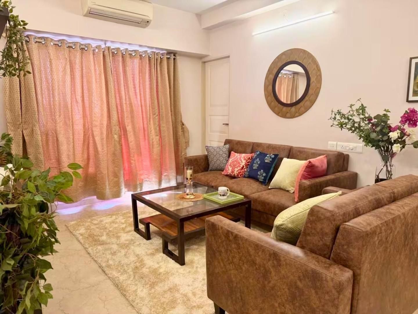 Connekthomes - 5 Star 3bed3bath Luxury Pool, Gym Near Airport Bkc Mumbai