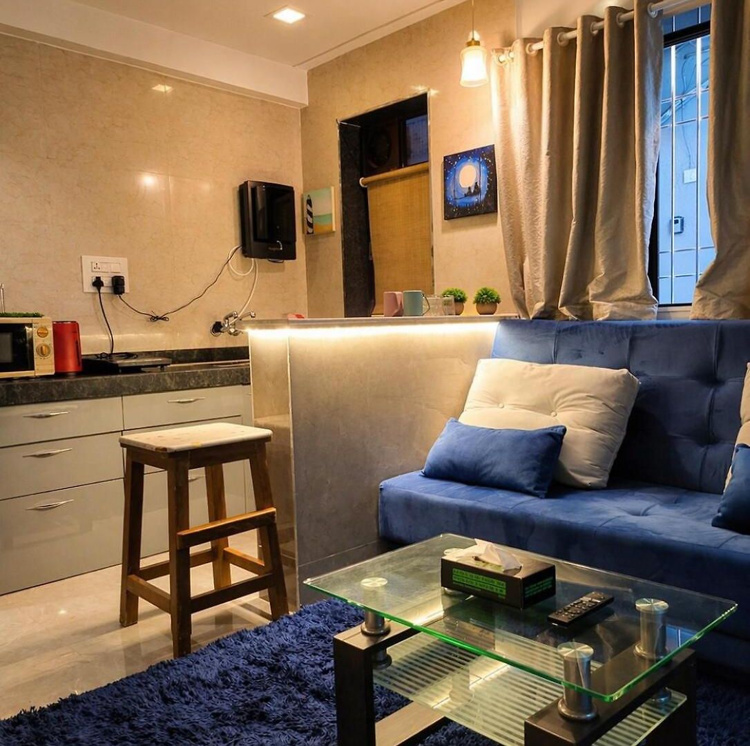 Apartment Casa Azure 1bhk Off Carter Road, Chuim Village Mumbai