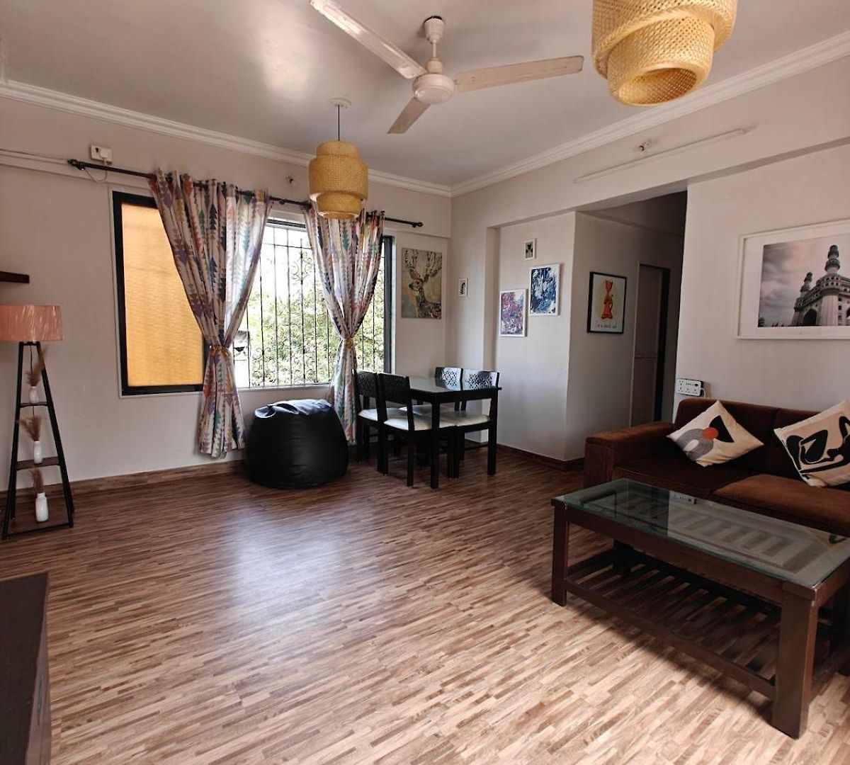 Apartment Serene-2bhk Balcony-parking-bandra Chapel Rd-cafes *