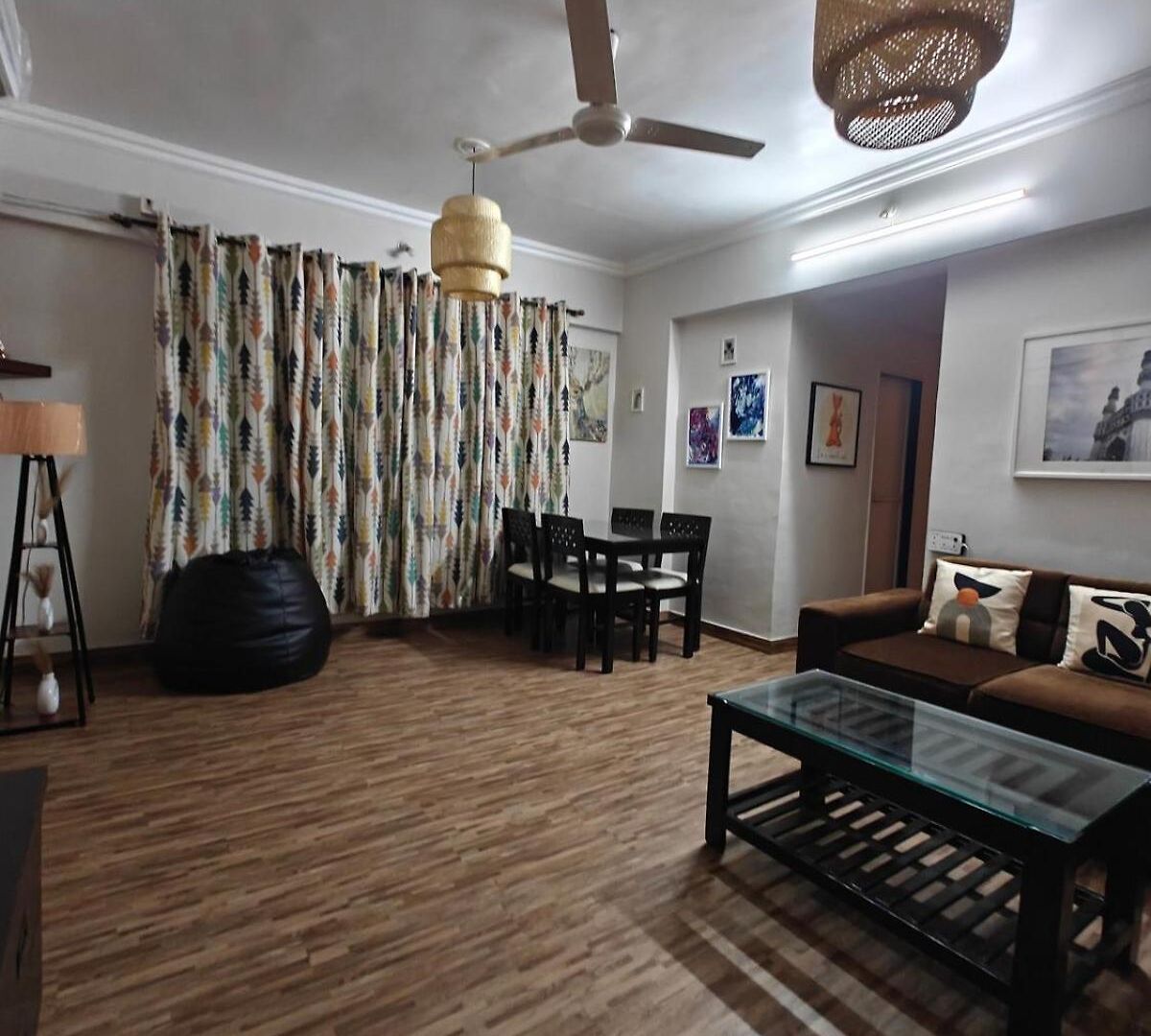 Apartment Serene-2bhk Balcony-parking-bandra Chapel Rd-cafes *